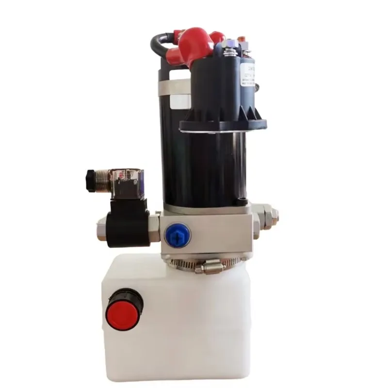 Dc Single Acting Hydraulic Power Pack For Electric Pallet Truck Light Forklift Car Lift Pallet