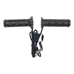 22mm Motorcycle Hand Heated Grips 3 Gear Electric Heating Handle Temperature Regulation Motorcycle Heating Handlebar Waterproof