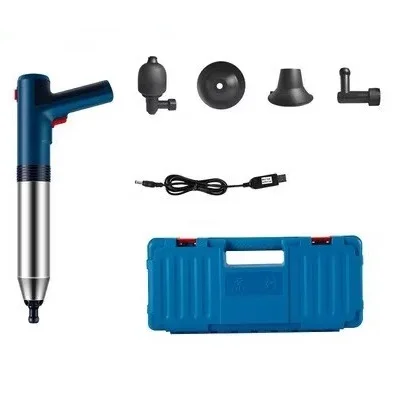 Luchtplunjer Elektrisch Toilet Bagger Gereedschapspijp Ontstopping Machine Riool Toilet Ontstopping Machine Krachtige Pijp Plunjer Gereedschap