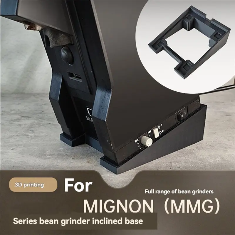 UNCL For Eureka Mignon MMG Series Replacement Grinder Stand Base For FILTRO/PERFETTO/SILENZIO/MANUALE Models-Tilting Design