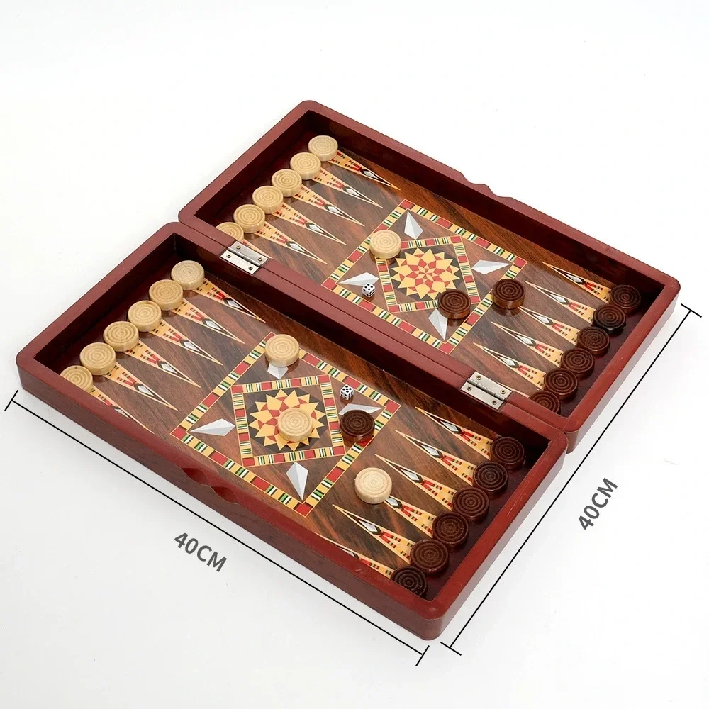 40cm three-in-one multi-functional international chess game table toy children's educational gift box packaging