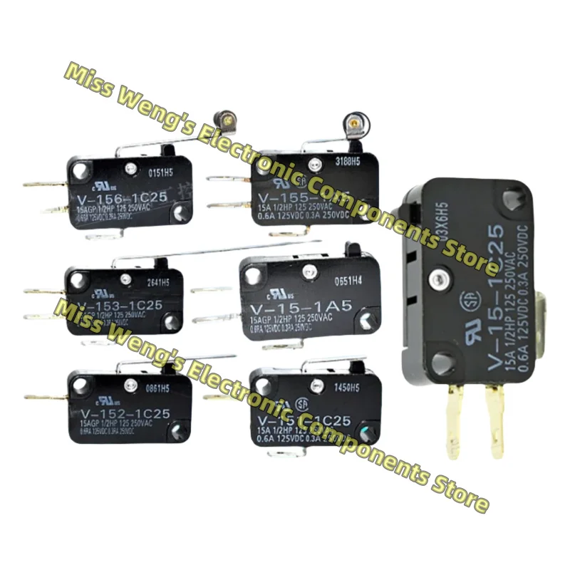 

Travel limit micro switch V-156-1A5 V-156-1C5 V-153-1A5-T V-153-1C5 V-156-1A6-T V-105-2A4 V-161-1A5