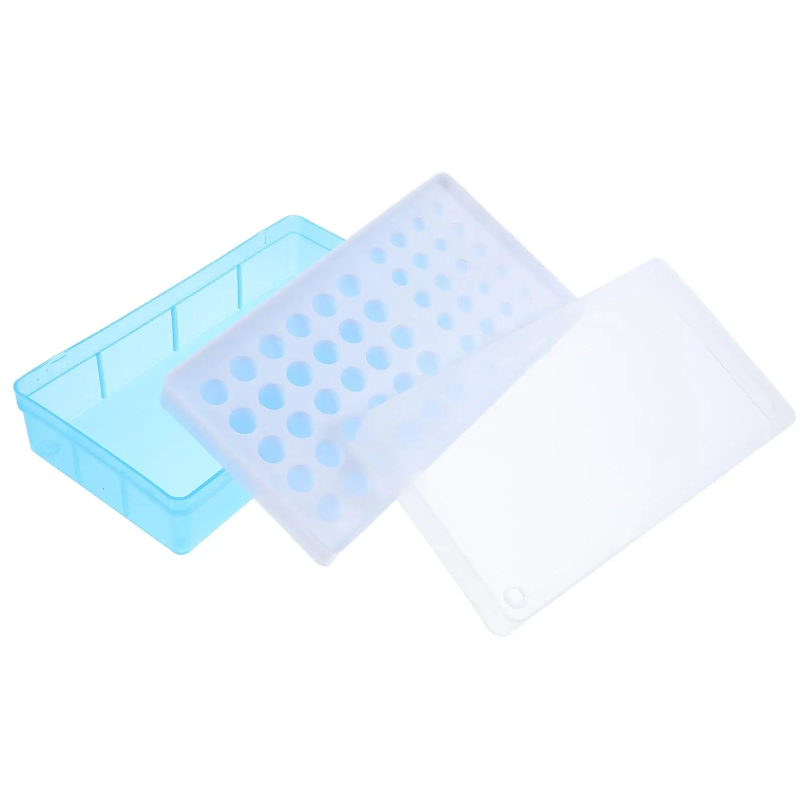 

Tube Box Microcentrifuge Container Cryogenic Storage Testing Freezer Vial Plastic Large Capacity Stable Material