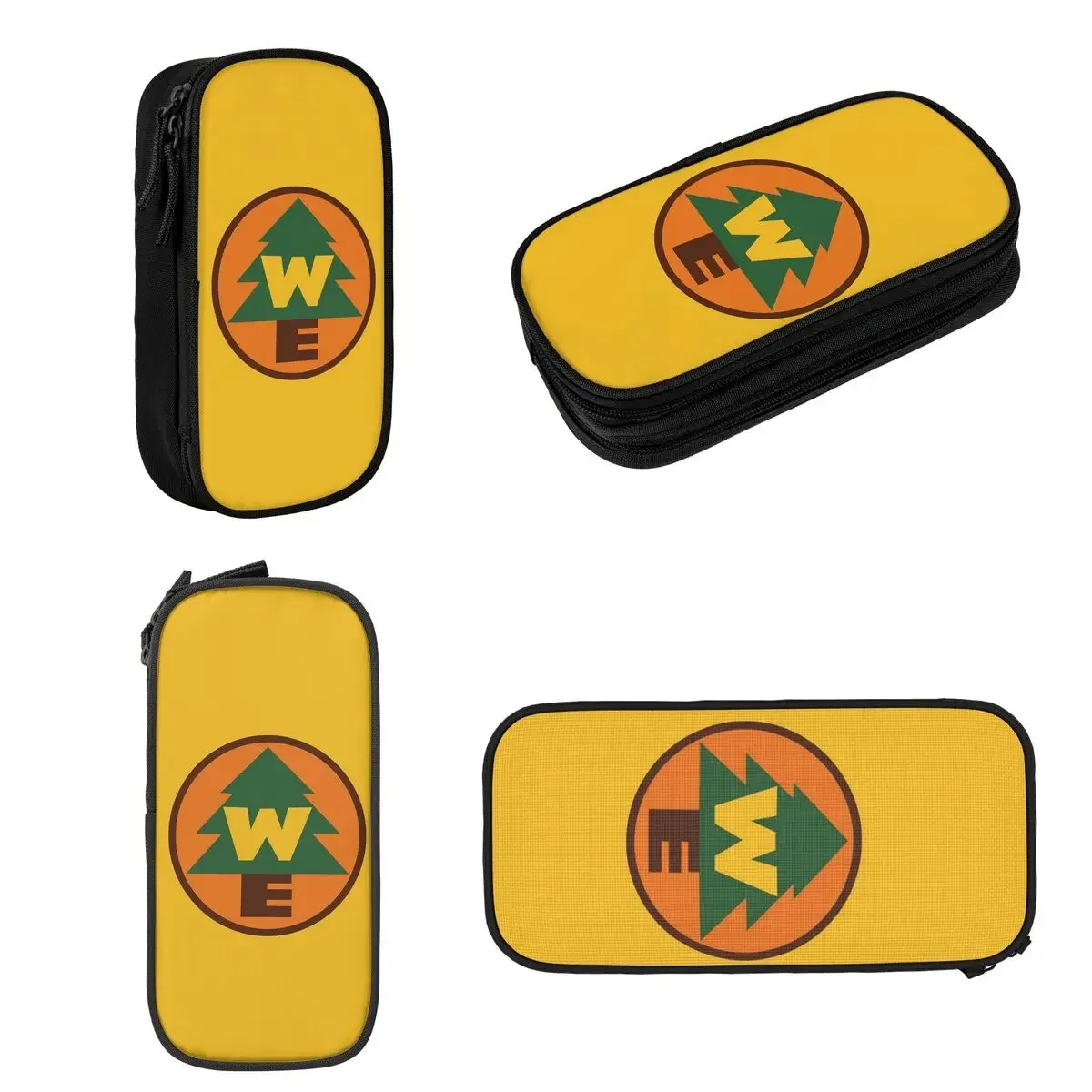 Wilderness Explorer Logo Pencil Cases Large Storage Pen Bags Pen Box Pencil Pouch For Boy Girl Students Stationery School Office