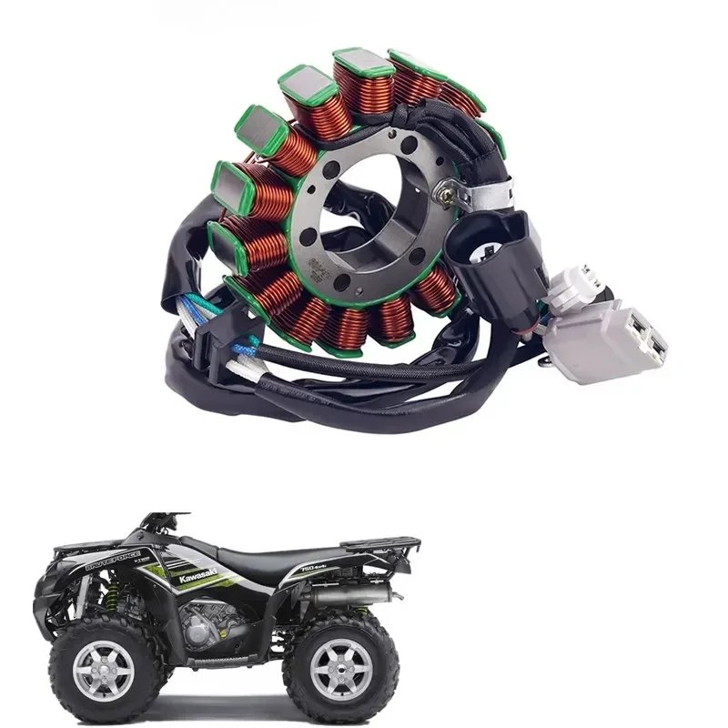 

Запчасти для мотоциклов KAWASAKI KVF750 Brute Force 750 4X4i EPS Camo 2012-2018 KRT750 териx4 750 4X4 2012-2013, катушка статора генератора