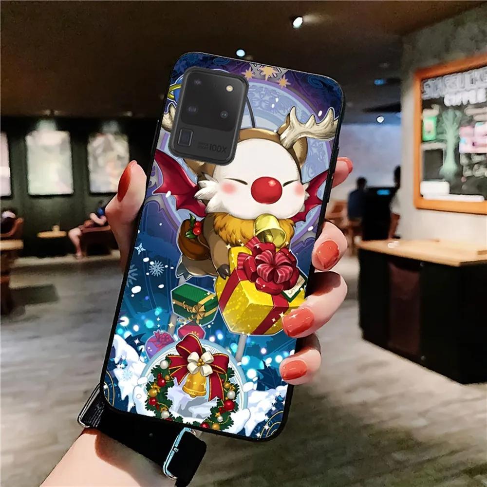 Moogle Final Fantasy Phone Case For Samsung S 9 10 20 21 22 23 30 23 24 plus lite Ultra FE S10lite Fundas