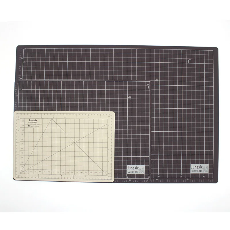 Alas Potong A4 Dua Sisi Self-Healing untuk Seniman, Pad Pahat Manual, Alat Ukir, Papan Tulis Siswa