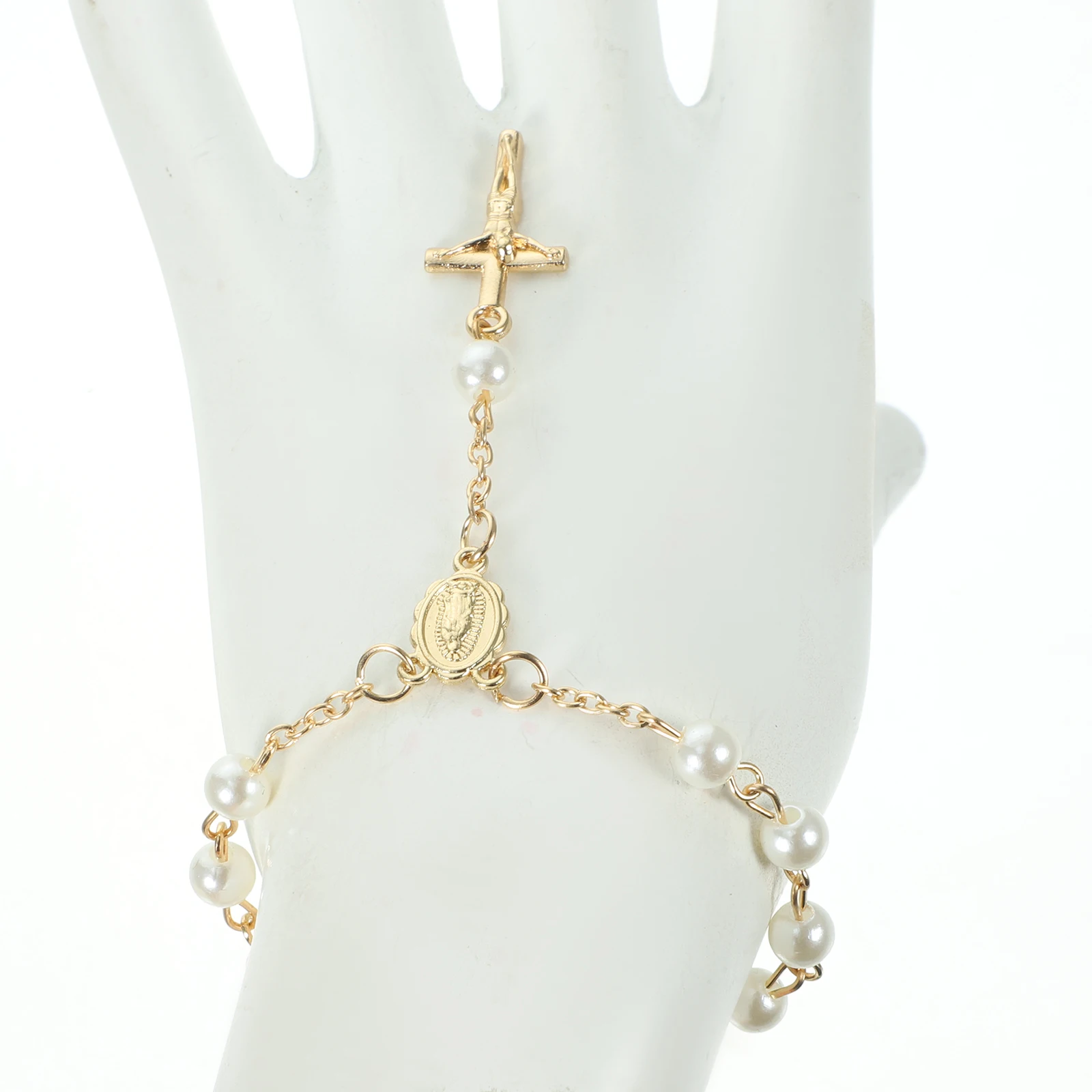 

10 Pcs Cross Bracelet Jewelry Kruzifix Kette Braclets The Chain Wrist Bracelets Women Acrylic