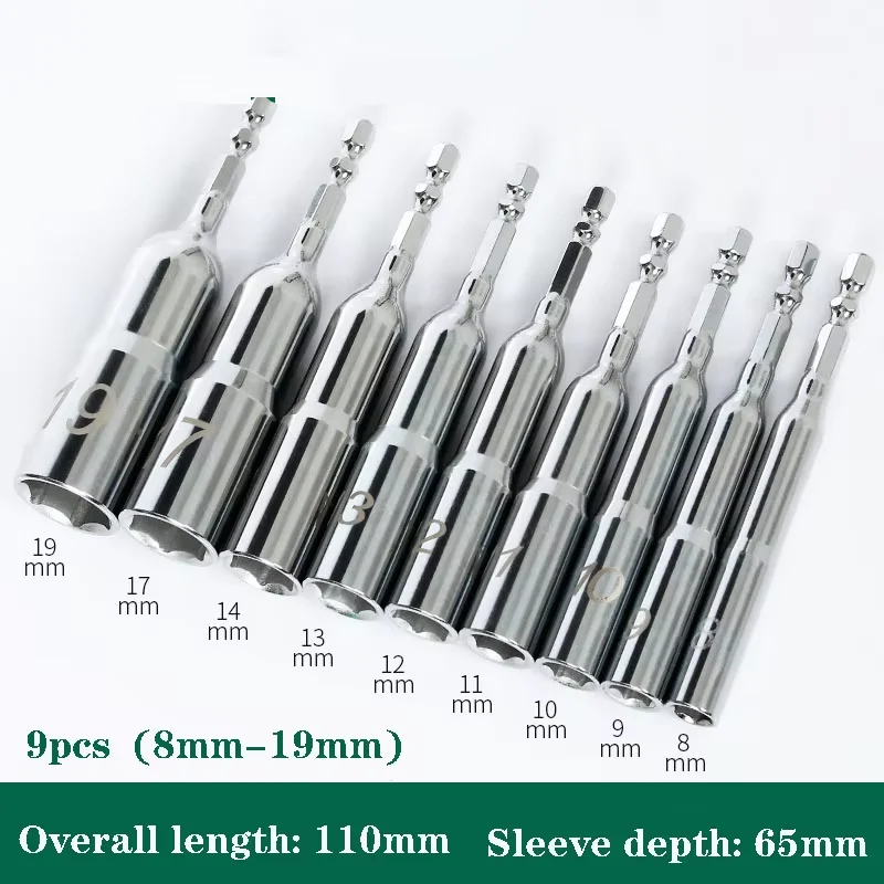 1PCS Selongsong Bor Elektrik H - Socket Wrench ulasan dan harga