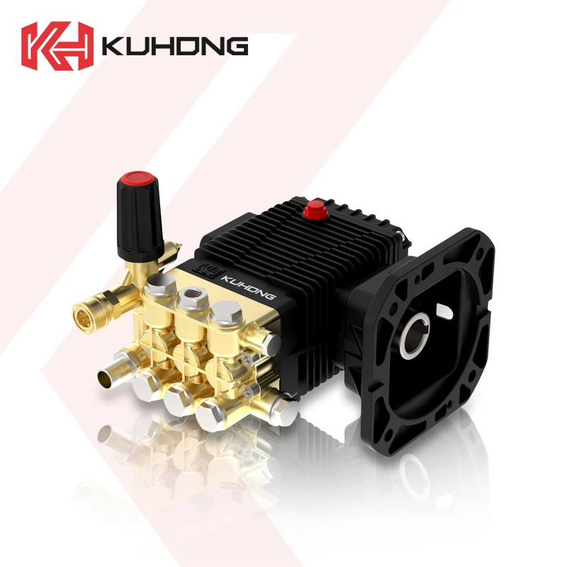 

Kuhong High-Pressure 3600 PSI Electric Pressure Washer Pump 250bar 14.5L/min 3.8 GPM Metal Car Washer Pump High Efficiency