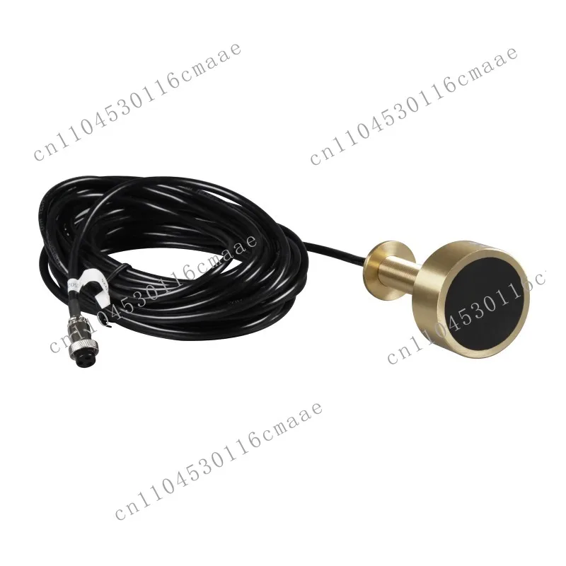TD-25 with Cable 10M Sonar Small Waterproof Transducer 600W 50&200KHz Thru Hull Bronze Depth Transducer
