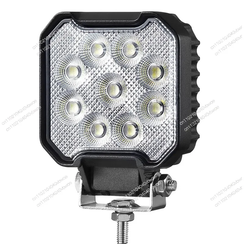 

Square 9 Bead Car Light Highlight LED Work Light Modified Light Floodlight Project Agricultural Machinery Off-Road Cab 30W