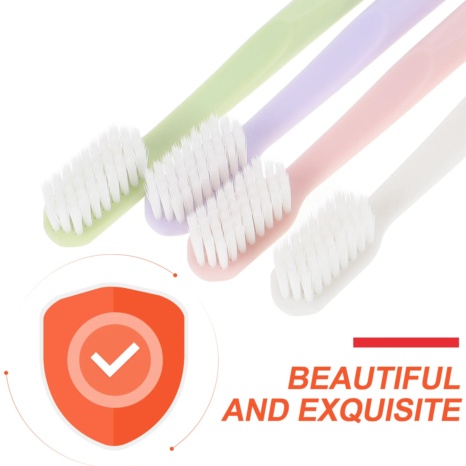 8 قطعة شعيرات ناعمة مجموعة فرشاة الأسنان المحمولة خفيفة الوزن القمح القش فرشاة الأسنان قبعات للتخييم العمل المدرسة النظافة