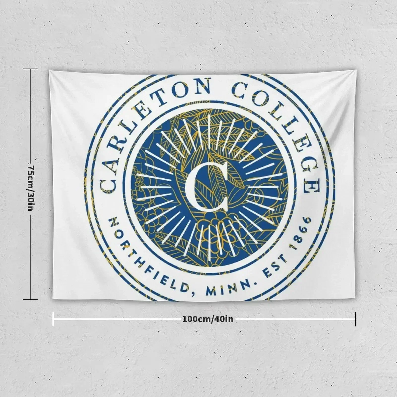 Carleton college blooms Tapestry Anime Decor Decoration Room Cute Decor Wall Decoration Items Tapestry