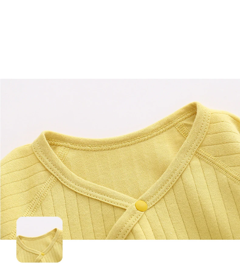 Macacão para bebês recém-nascidos, primavera e outono, algodão puro, sem costura, decoração fofa com asas, roupa macia para dormir e brincar, para bebês, meninos e meninas