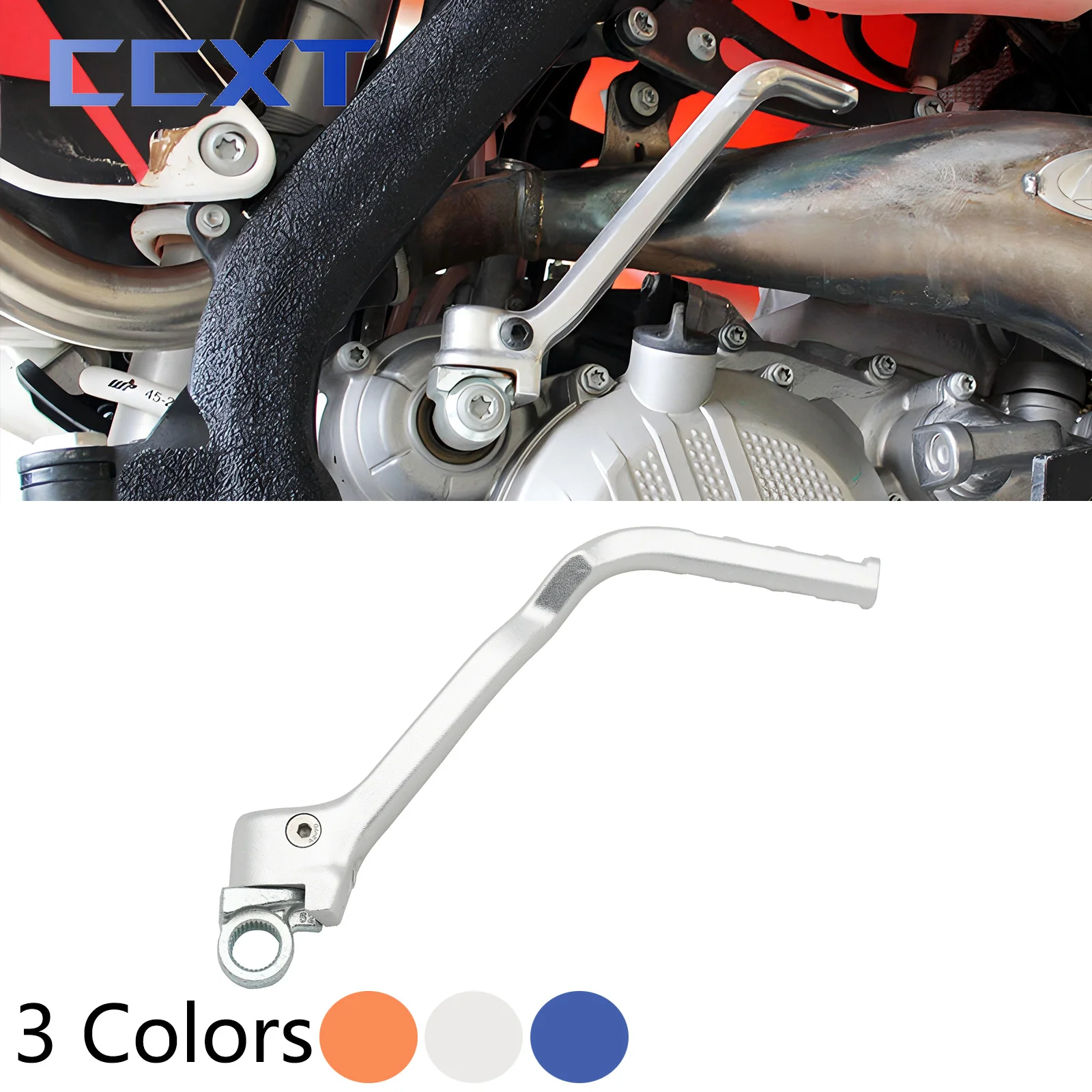 CNC Aluminum Forged Kick Start Starter Lever Pedal For KTM SX250 XC250 XCW250 XCF250 SXF250 EXC300 XC300 XCW300 EXC450 XCW450