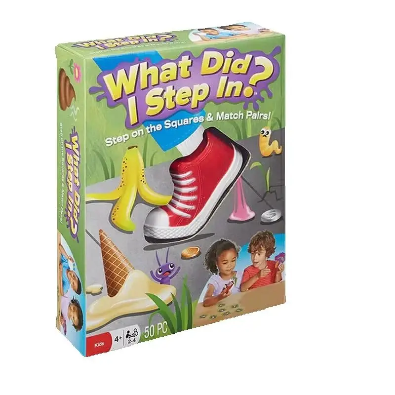 

What Kind Of Puzzle Board Game Did I Step On What Kind Of Party Game, Funny Prank Game, Children's Gift