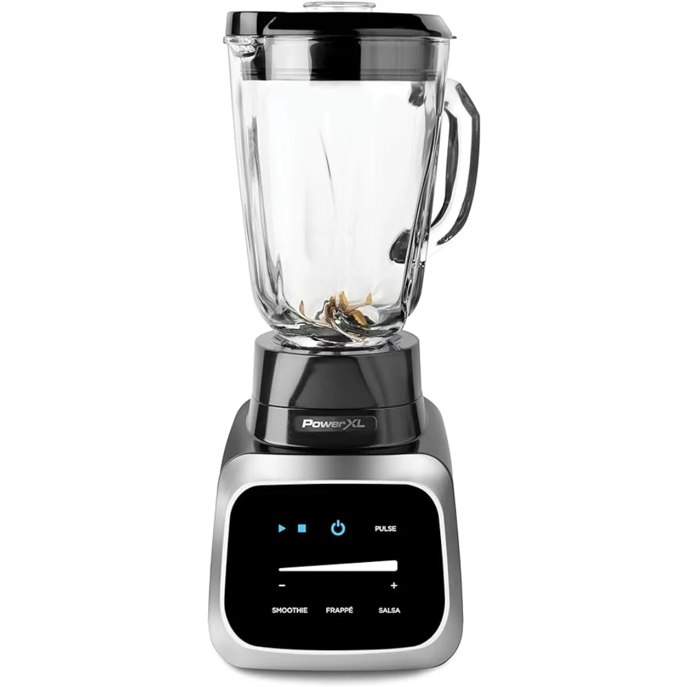 

PowerXL Smart Pro Blender, BL6018, 75% Faster Blending, Smart Sensing, 1800 Watts, 68-oz Glass Pitcher, Smoothies, Frappés