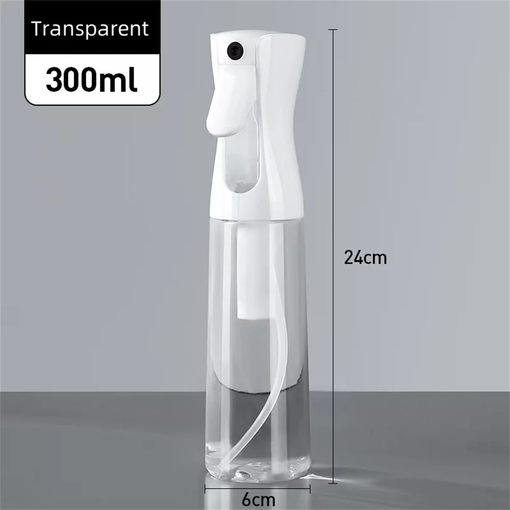 200/300ML Continu Water Mister Lege Spray Fles, Olie Spuit voor Kappers Huidverzorging Planten Huisdieren Keuken barbecue