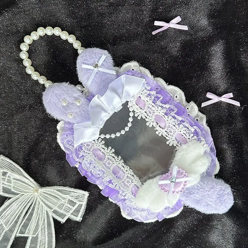 

Cute Colourful Photo Card Holder Anime Ita Bag Assecories Itabag Display Ribbon Bowknot Card Sleeve 3inch Photocard Toploader