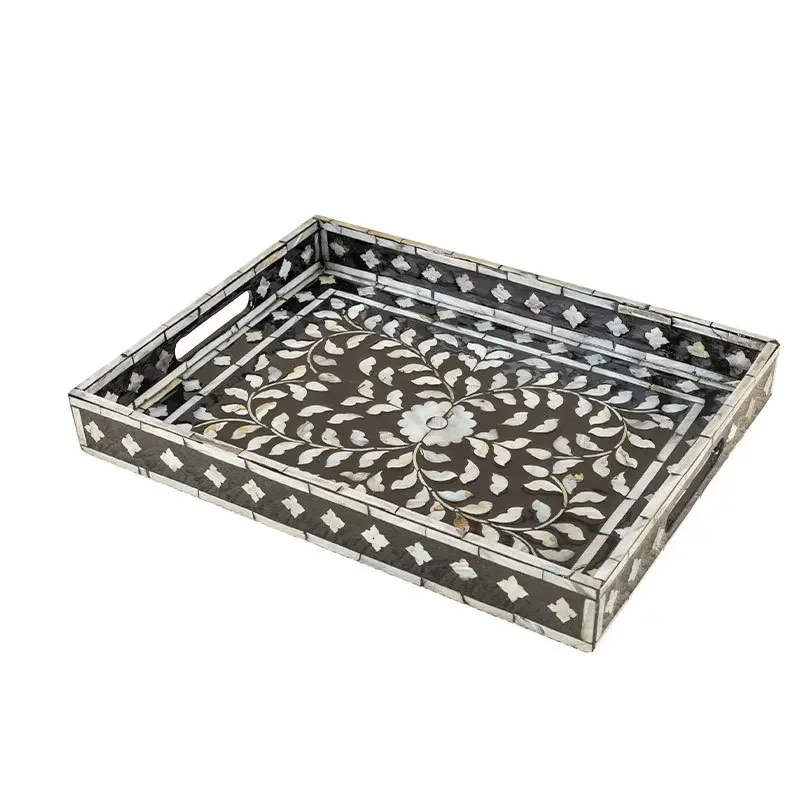 Handmade shell tray, fruit snack tray, jewelry storage tray