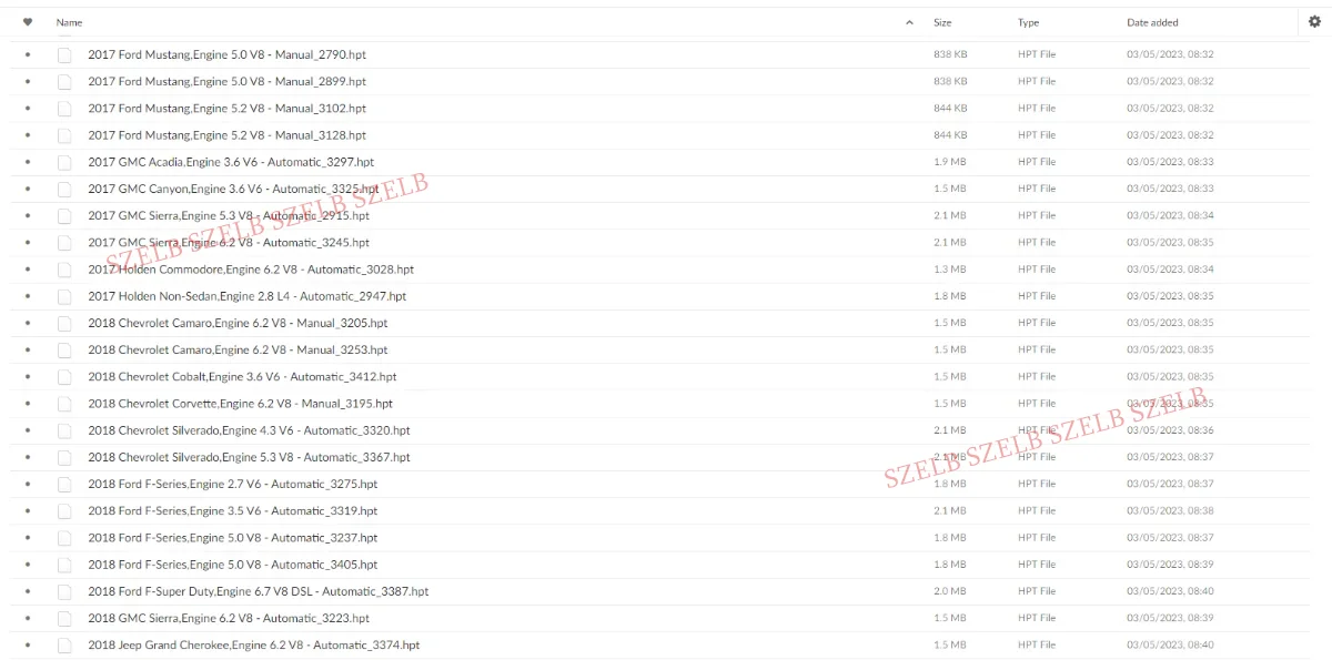 2025 Hot HPT Tune Repository 3500 FILES + hpt to bin Converter مع keygen الملفات المعدلة فتح موالف Hpt Raw Edit غير محدود
