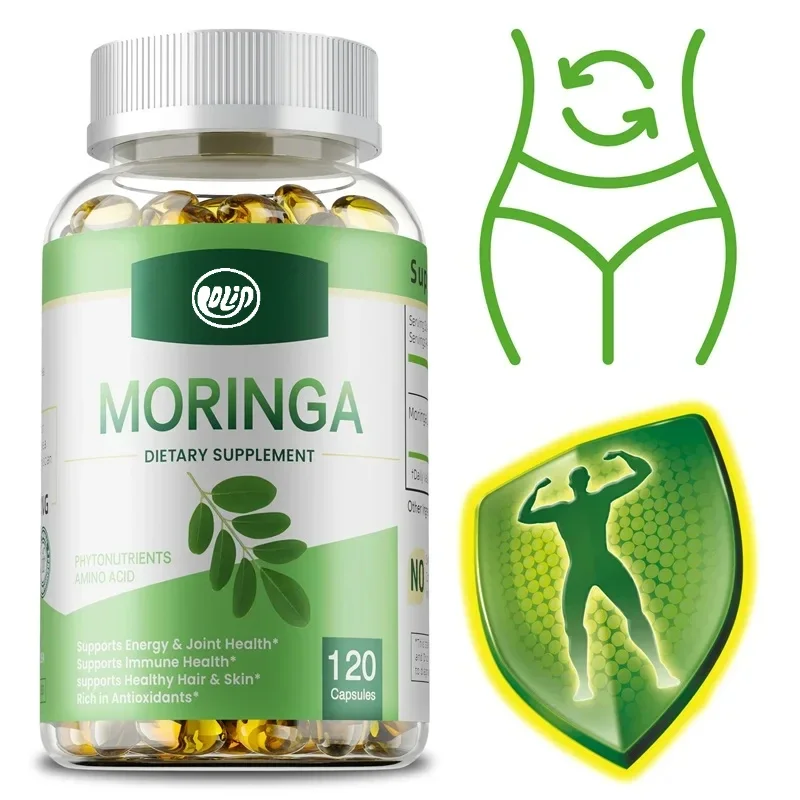 

Moringa Supplements - Boosts Metabolism, Supports Repair Of Damaged Cells, Cardiovascular
