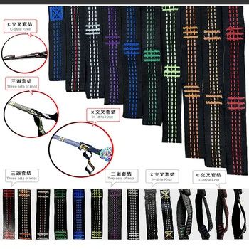 2.5M/2.8M/3m ağacı salıncak asılı hamak sapanlar halat ağır yük kapasitesi açık kamp yürüyüş hamak asılı kemer