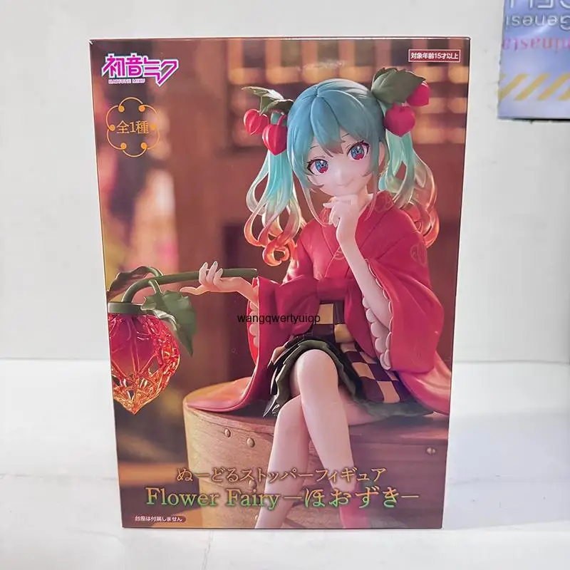 In Stock FuRyu Noodle Stopper Hatsune Miku Flower Fairy -Physalis Ver.- PVC 15CM Anime Action Figures Model Collection Toy view 2