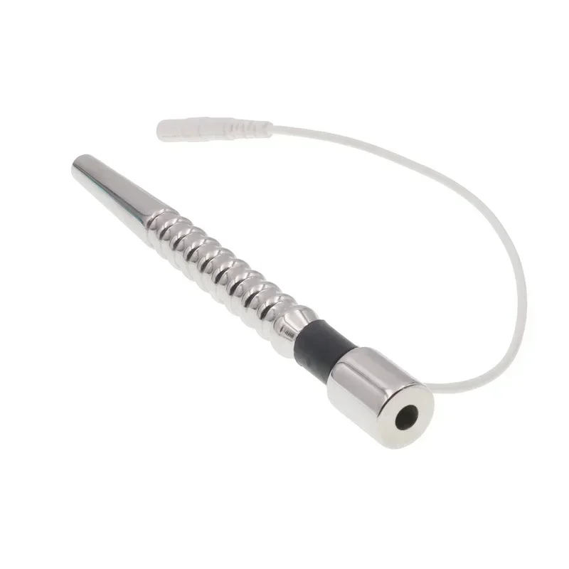 منتجات الجنس الأمير عصا السبر القسطرة الحصان العين عصا لعبة استثارة القضيب صدمة كهربائية مجرى البول موسع الجنس لعب للرجال #1