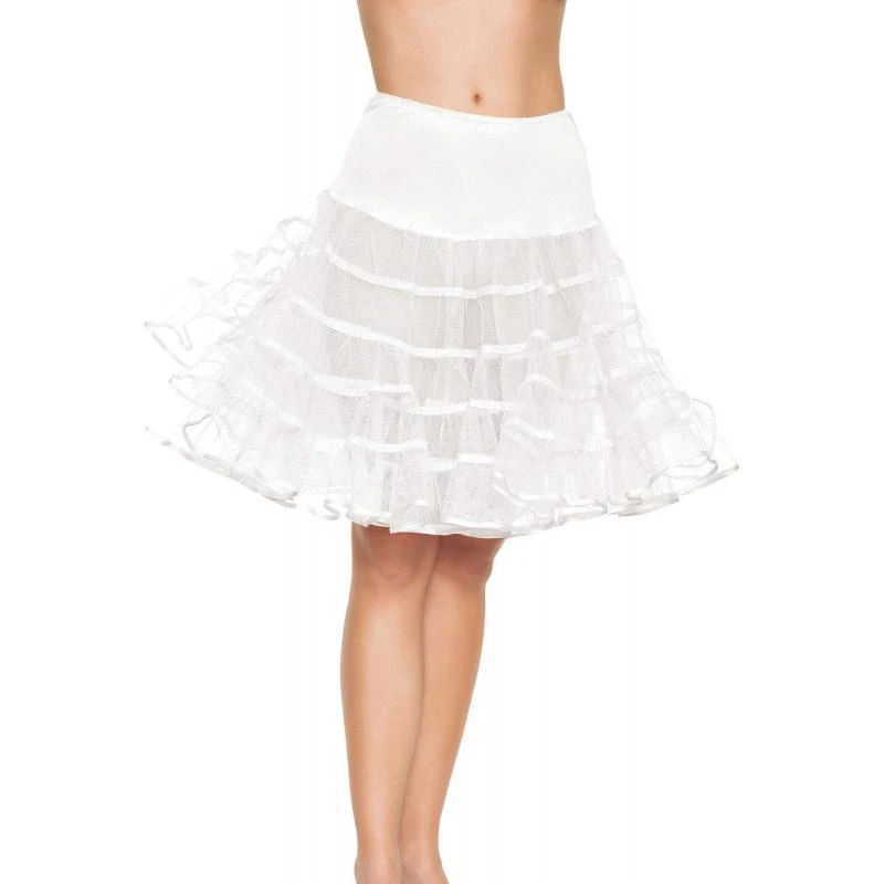

Белая короткая фатиновая юбка-панталон для взрослых, винтажная свадебная нижняя юбка для платья, рокабилли-пачка CPA298