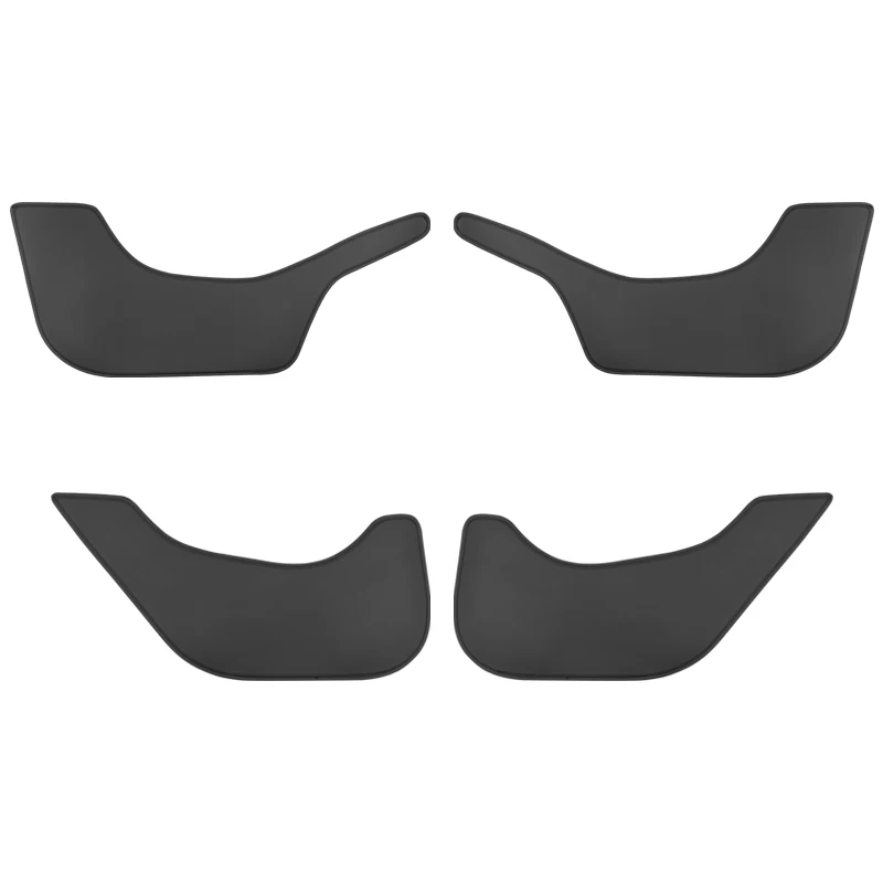 For Tesla Model Y Juniper/Model 3 Highland/Model YL Door Kick Pad, Front and Rear Door Panel Protection Pad, 4-Piece Set