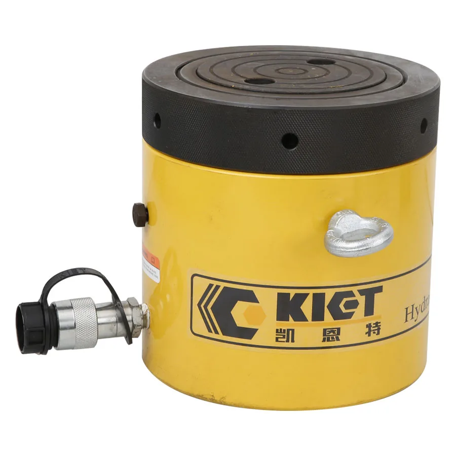 100 Ton Locking Nut Piston Rod Hydraulic Cylinder