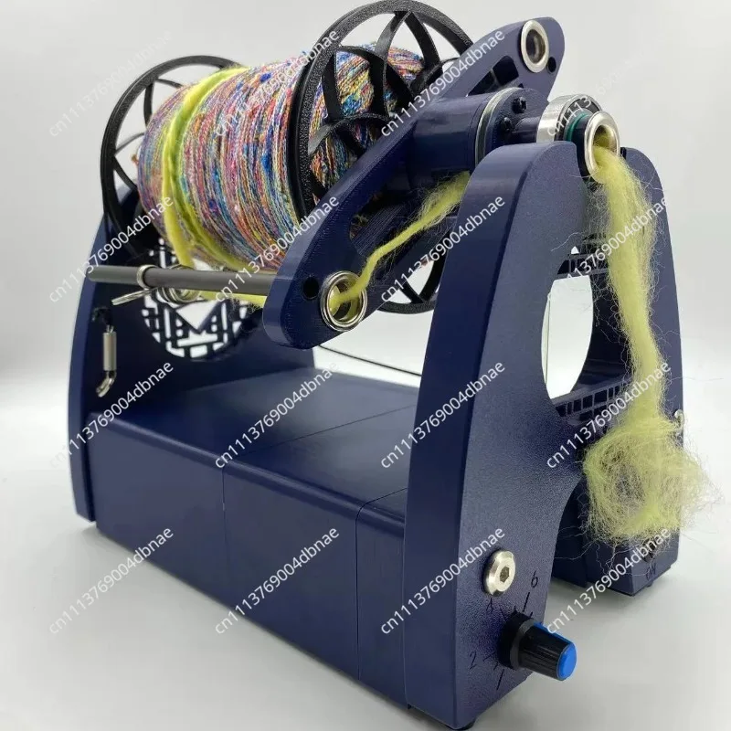 Professional Large Electric Spinning Wheel Premium Maker Tool for Plant Fibers Pet Hair Handspun Art Yarn DIY Crafts Maker Tool