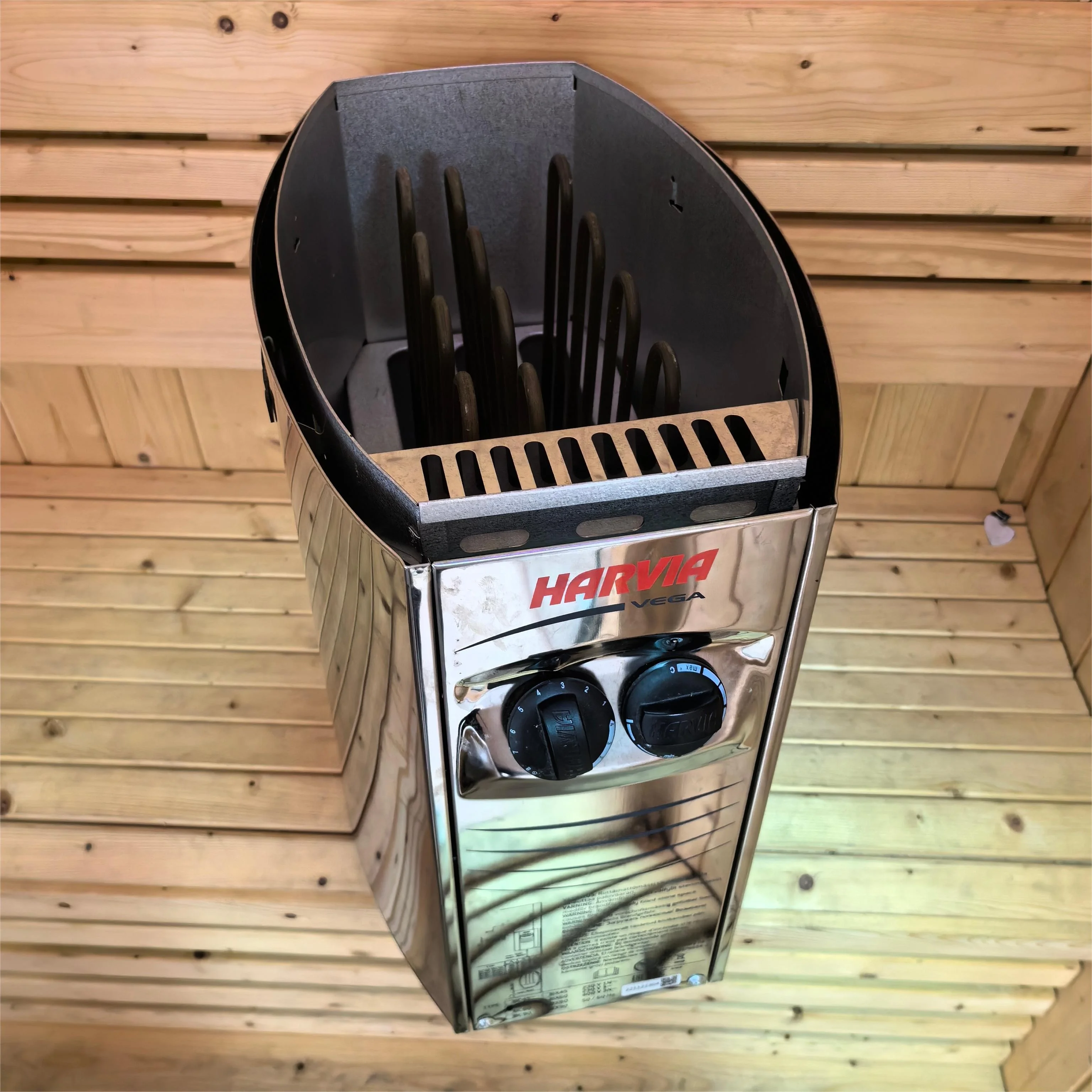 سخان ساونا كهربائي هارفيا 6 كيلو وات موقد ساونا جاف محمول لغرفة الساونا #6