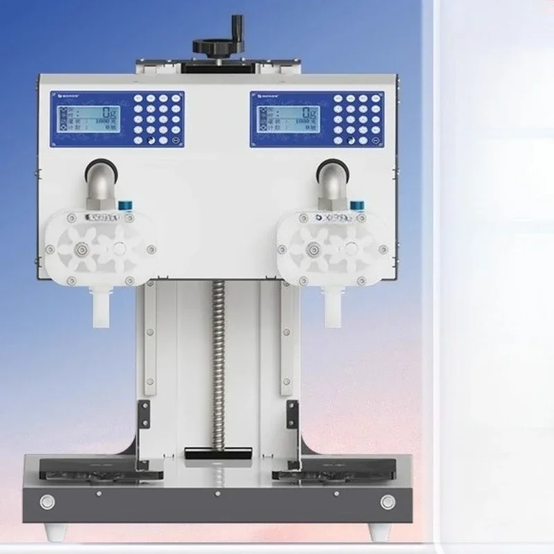 Viscous liquid filling machine, tahini sauce detergent resin filling machine