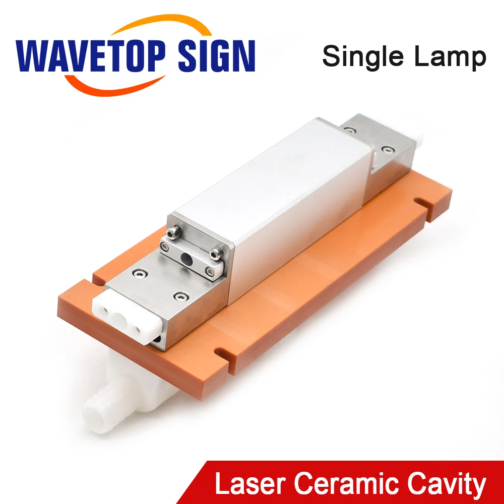 

WaveTopSign Laser Welding Machine Single Lamp Ceramic Cavity use Xenon Lamp 8*125*270mm Crystal Rod 7*145mm