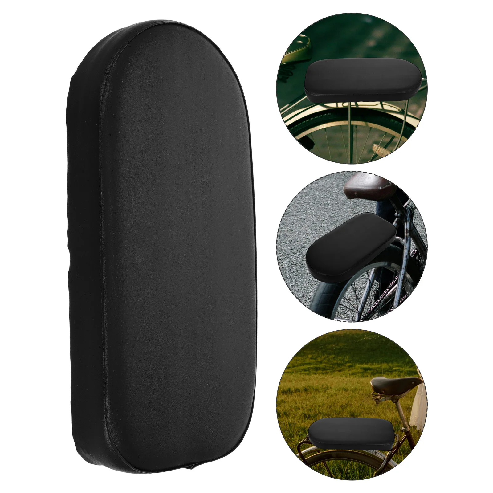 

2Pcs Rear Bike Seat Cushion Comfortable Mountain Bicycle Seat Pad Soft Padded Saddle Cycling Accessories for Adults