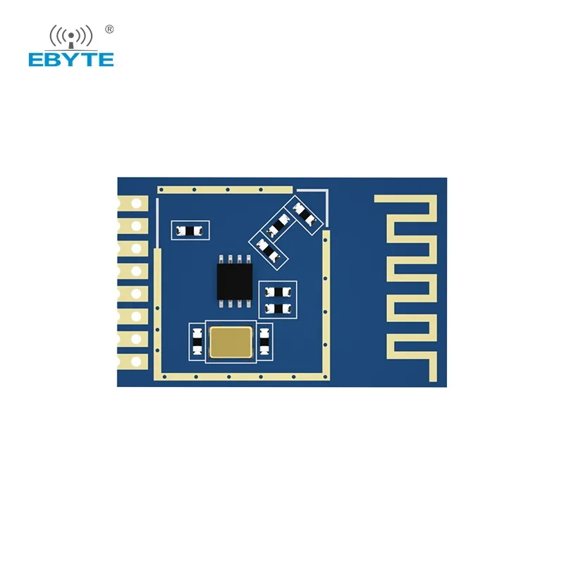 10PCS Ci24R1 Wireless Module 2.4GHz EBYTE E01C-2G4M11S 12mW 11dBm PCB Antenna 100m SPI SMD Module Small Size