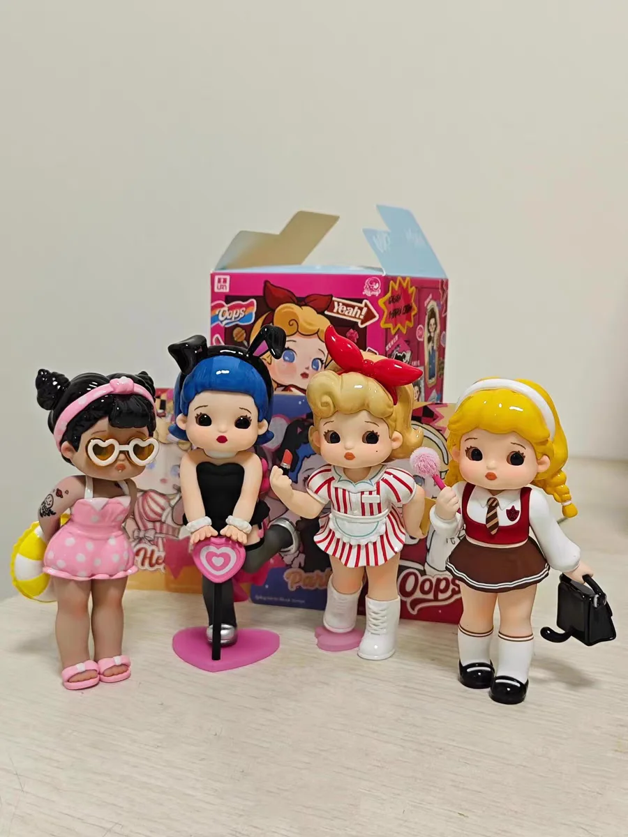 Spice Girls Blind Box Desktop Collection Letsvan American Retro Doll Ramy Spicy Spice Block Series Hand Do Fashion Play Gift