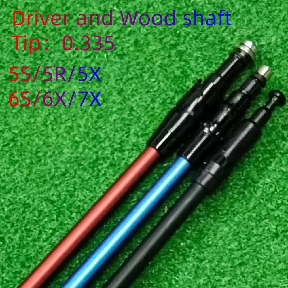 

2024 Golf Shaft - Fuj - Ve - US -5/6/7 Black/blue/red Club Shafts -0.335 Tip S, R, X Flex Options Free Assembly Sleeve