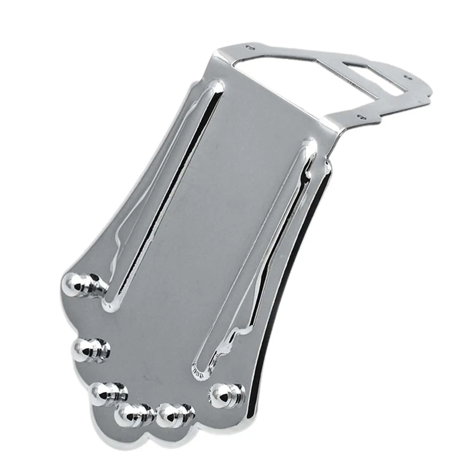 Guitar Trapezoidal Tailpiece Bridge Musical Instrument Accessories Jazz Guitar Bridge Tailpiece for Archtop Guitar Replacement