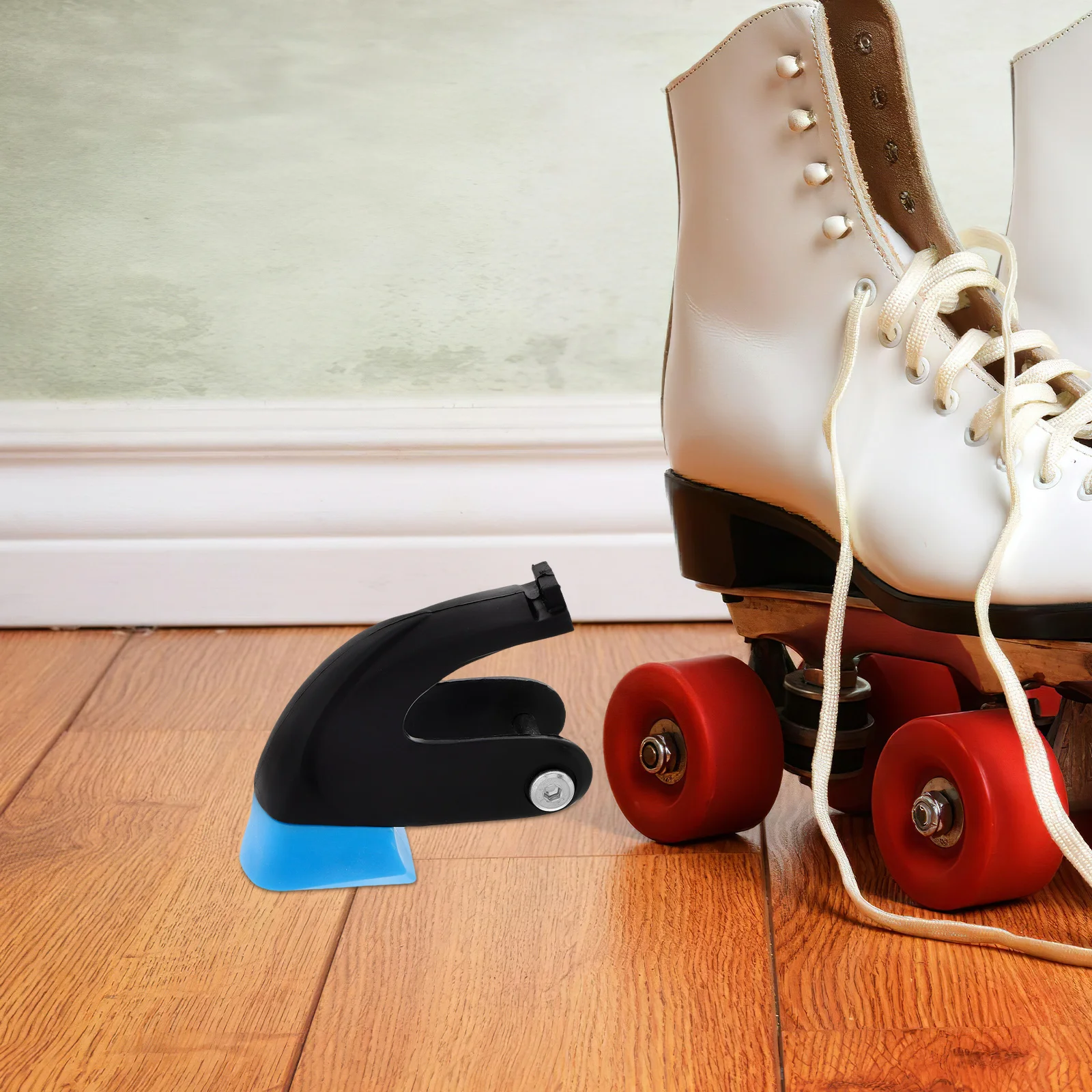 Perlengkapan Inline Sepatu Roda Anak-anak Rem Blok Sumbat Komponen Universal Blok Baja Tahan Karat