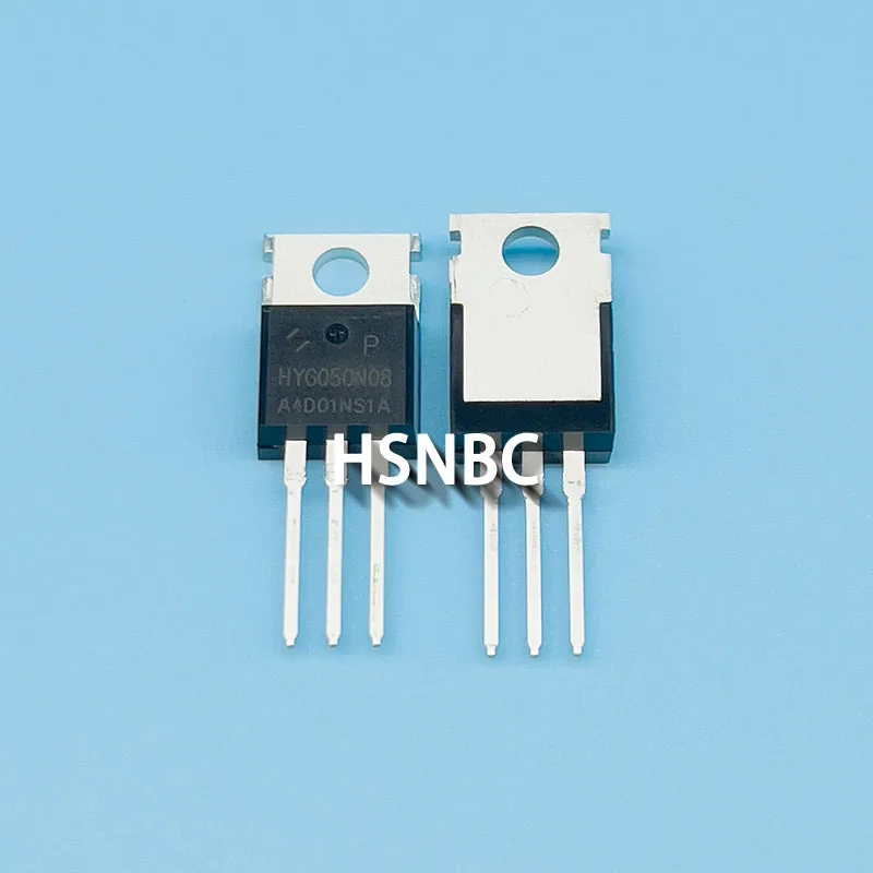 Transistor de potencia de Canal N MOSFET, G050N08, HYG050N08, HYG050N08NS1P, 050N08 a-220, 130A, 80V, 100% nuevo y Original, 10 unidades por lote