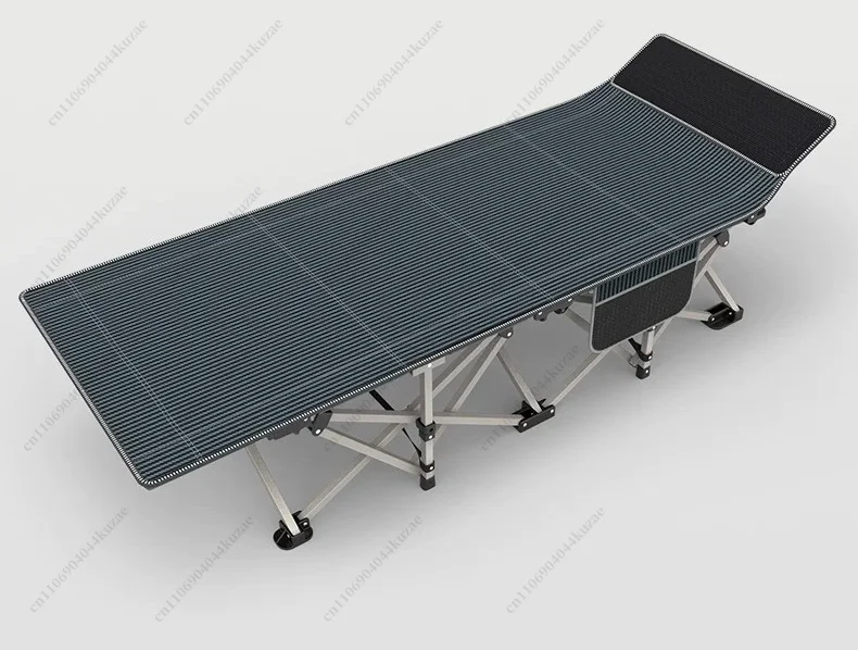 For Restar Foldable Reclining Single Cot Bed, Portable Sleeping Mattress for Office Napping, Home & Patient Escort Temporary Use