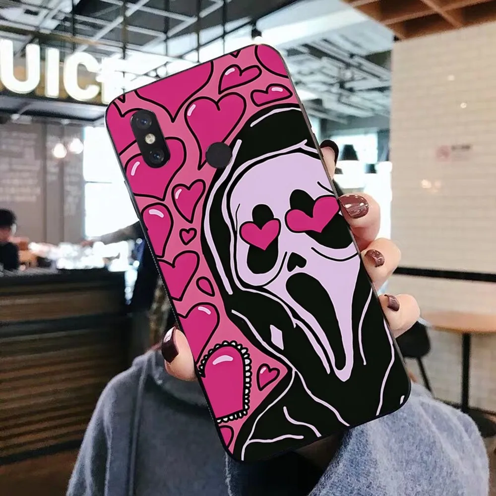 G-Ghostface-S-Scream Phone Case For Xiaomi Mi 5X 8 9 10 11 12 Lite Pro 10T PocoX3pro PocoM3 Note 10 Pro Lite