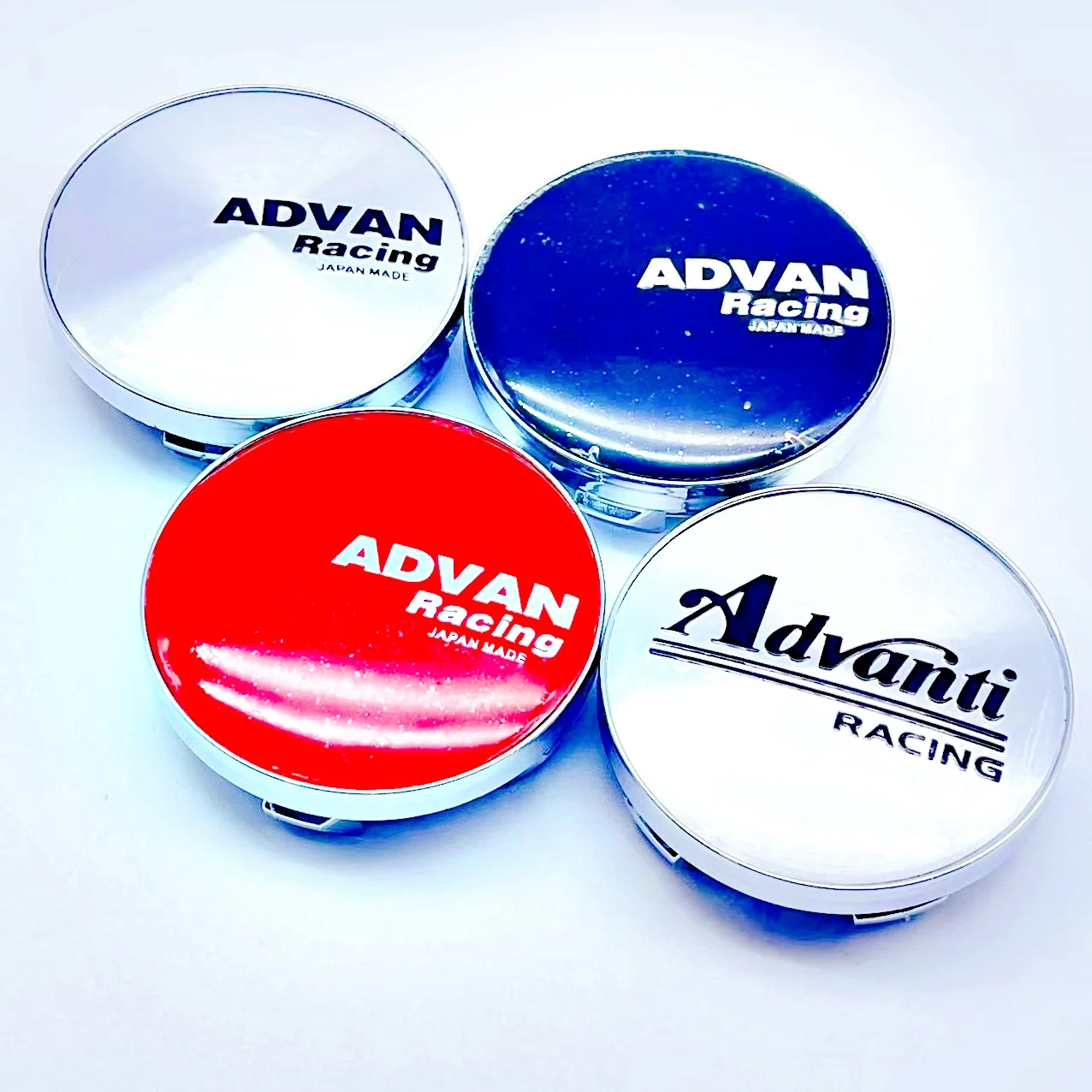 

4pcs/lot High Quality 58mm Car Wheel Hub Cover Center Caps for ADVAN Racing Styling Badge Stickers Emblem Accessories