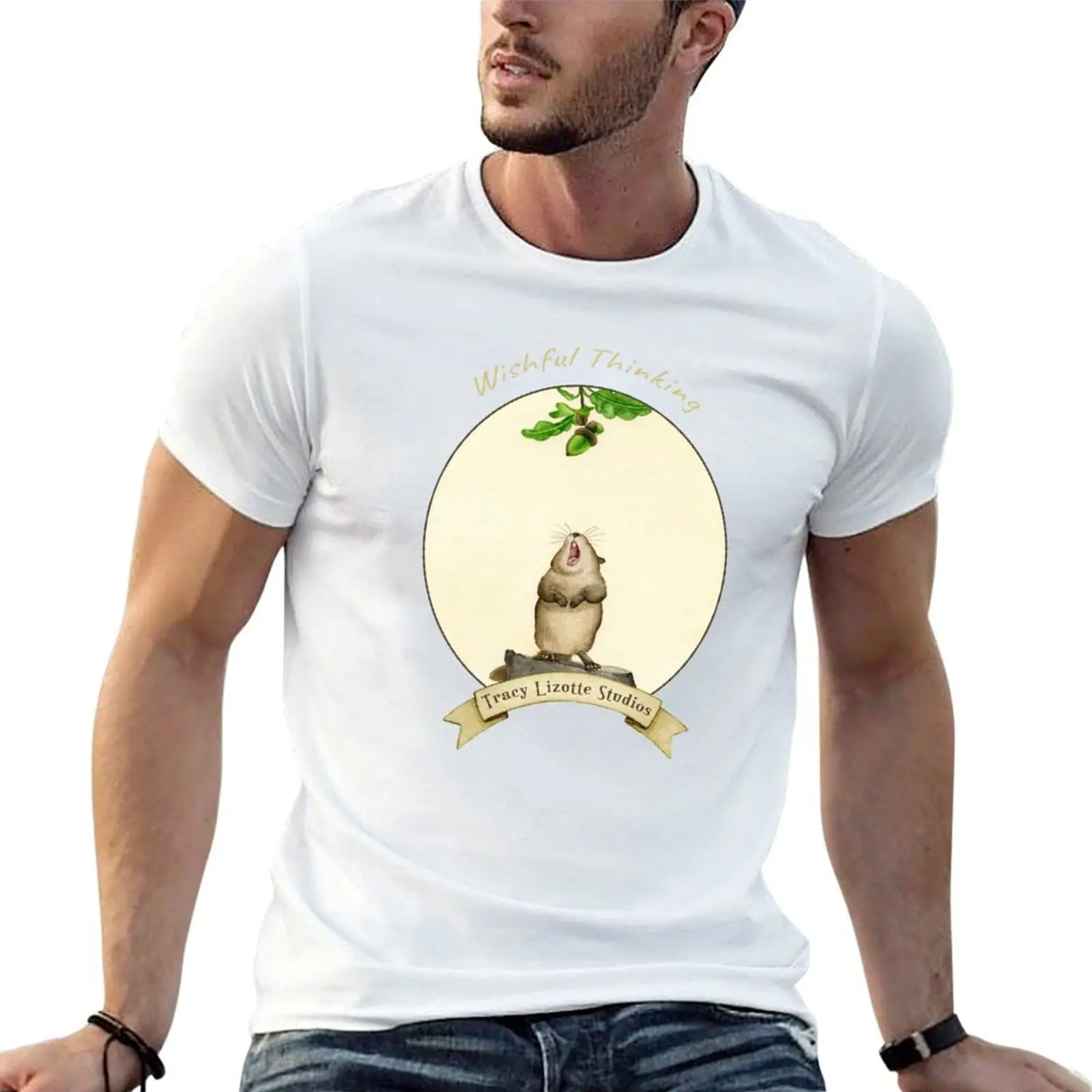 Yummy Acorn T-Shirt custom shirt Luxury men t shirts high quality