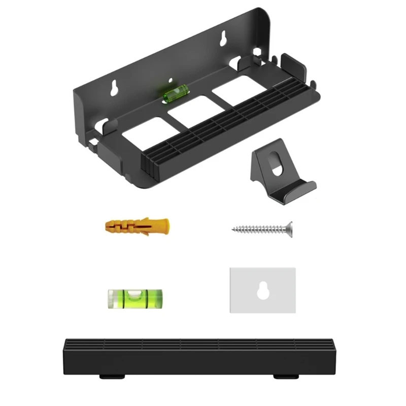 M5TD Multifunctional Game Console Wall Mounting for NS 2 Space-Saving Console Storage Near/Behind TVs