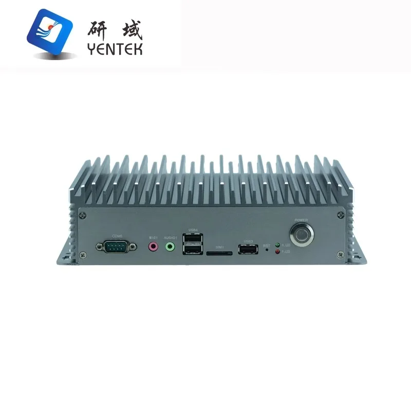 D359Z dual port 6 serial port mini industrial computer quad core J1900 embedded fanless industrial control small host